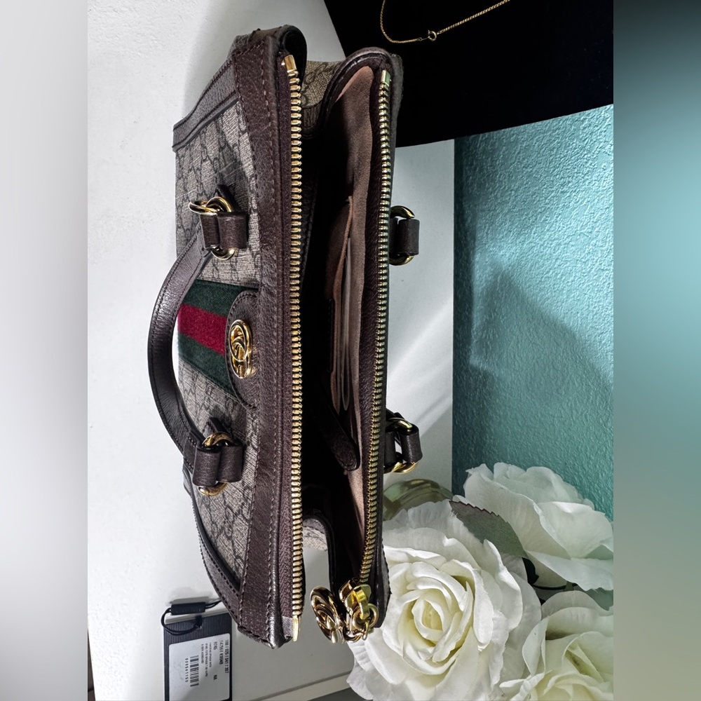 Gucci Ophidia Top Handle Tote Small - Picture 14 of 16